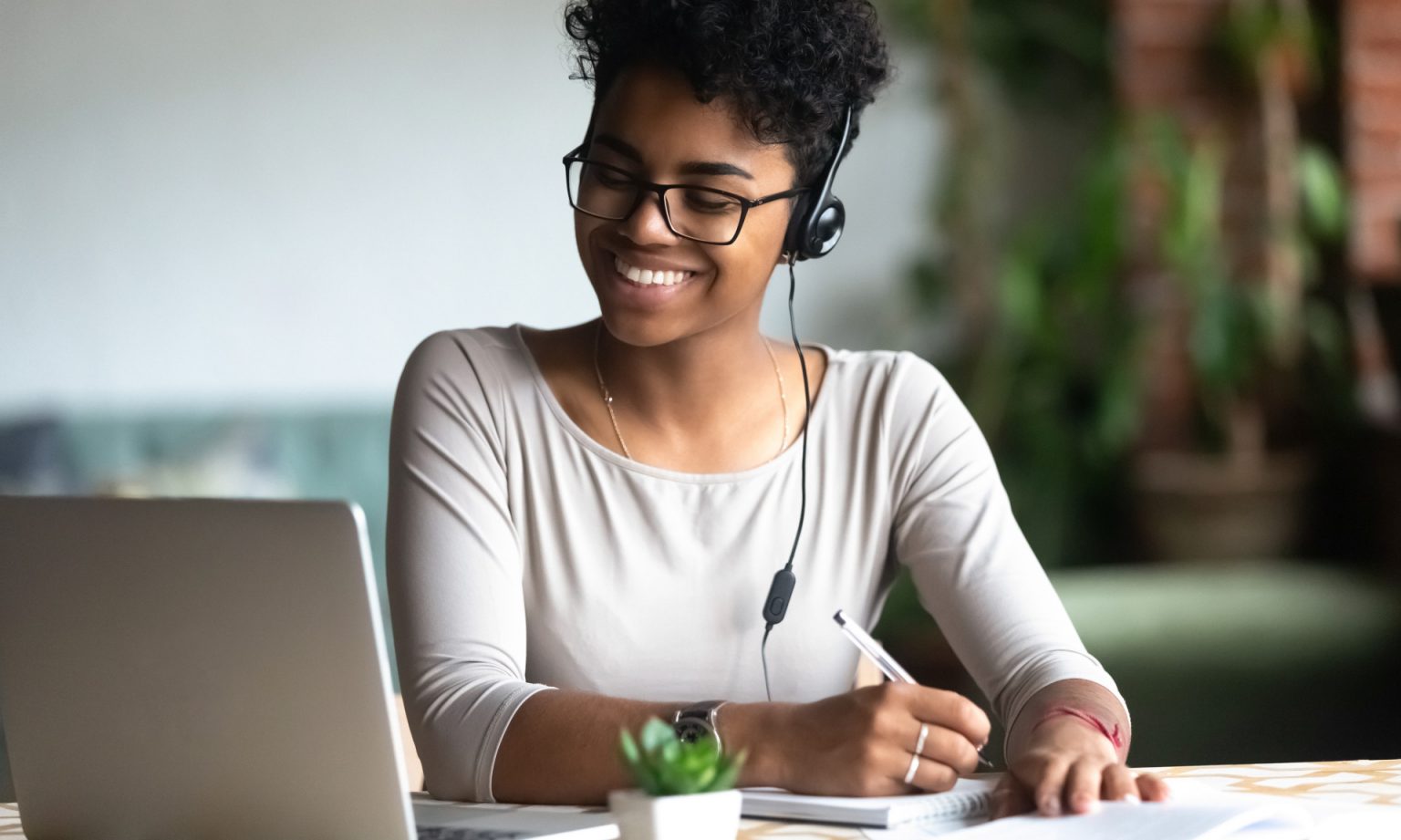 Girl preparing for the cxc csec exam